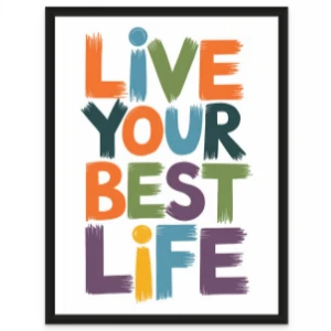 Live Your Best Life Printable Quote